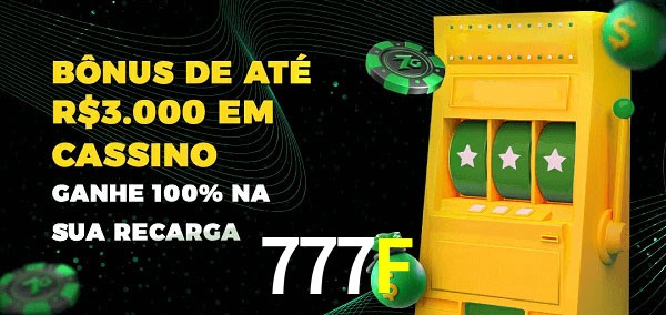 777F melhor bônus de depósito